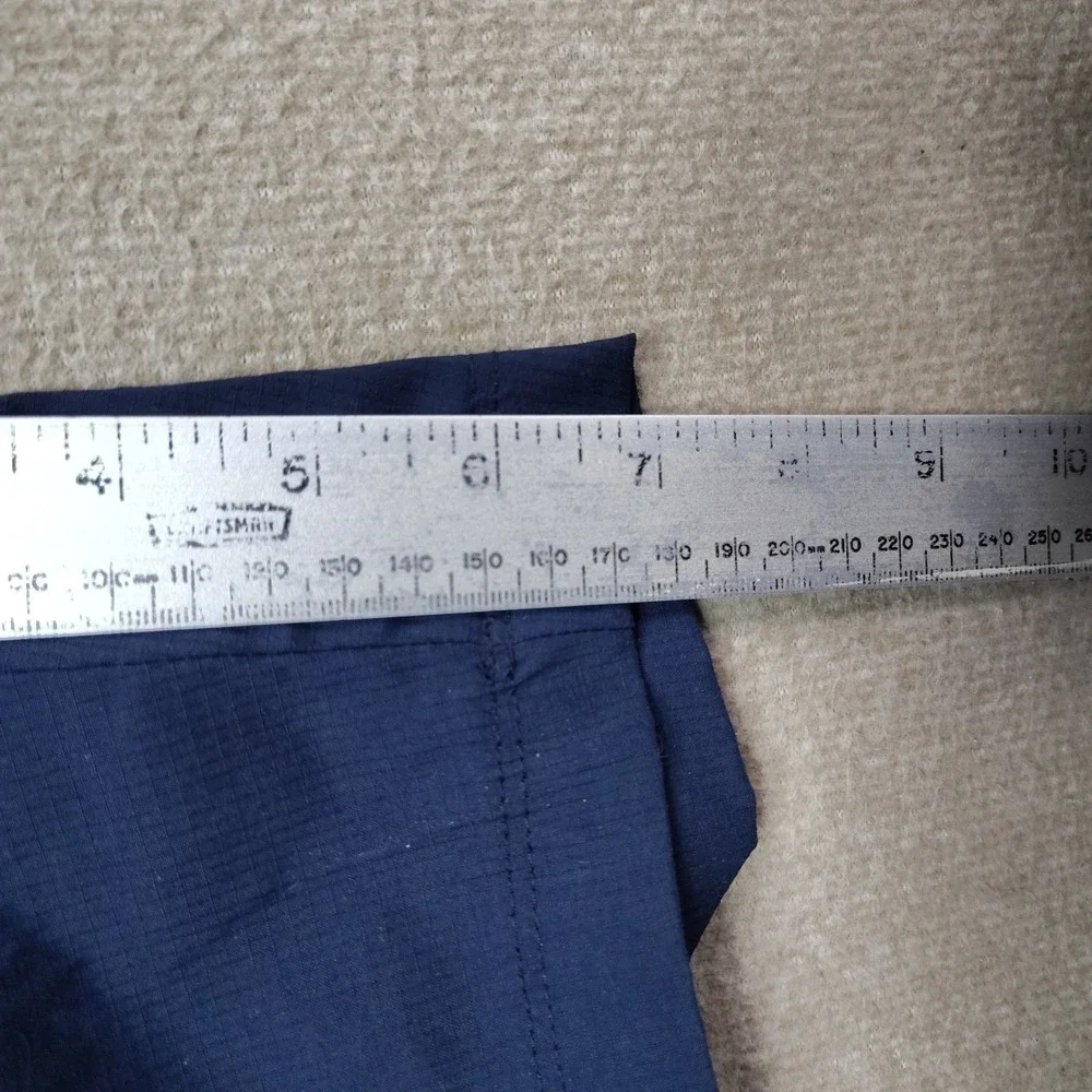 Columbia Shorts Mens 42 Brlue Landroamer Ripstop Omni Shade Belted Hiking Travel